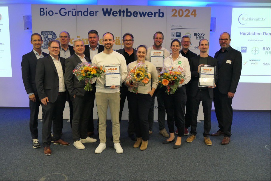 Sieger des Bio-Gründer Wettbewerbs 2024